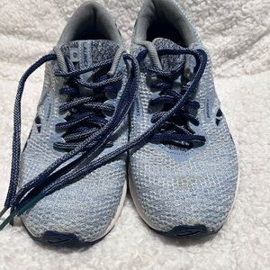 Brooks Light Blue and Navy Women's Running Shoes